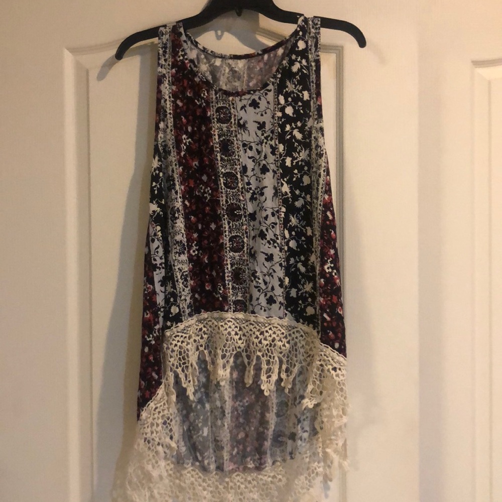 Floral printed top